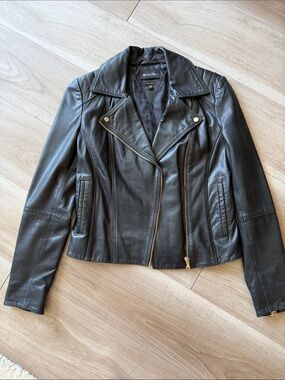 Massimo Dutti | Jackets & Coats | Massimo Dutti Womens Leather